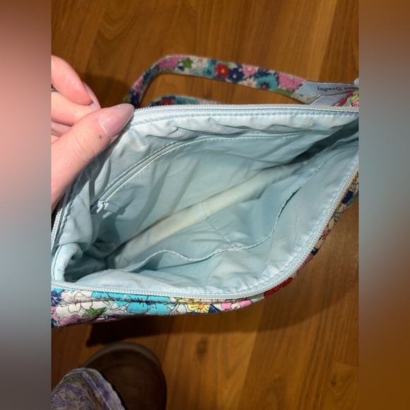 Vera Bradley Floral Crossbody Bag - Blue, Pink, Red, Green - Picture 4 of 4